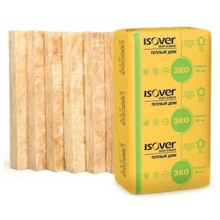 Утеплитель Isover Изовер Тёплый Дом Плита 50х610х1170 в Тимашевске